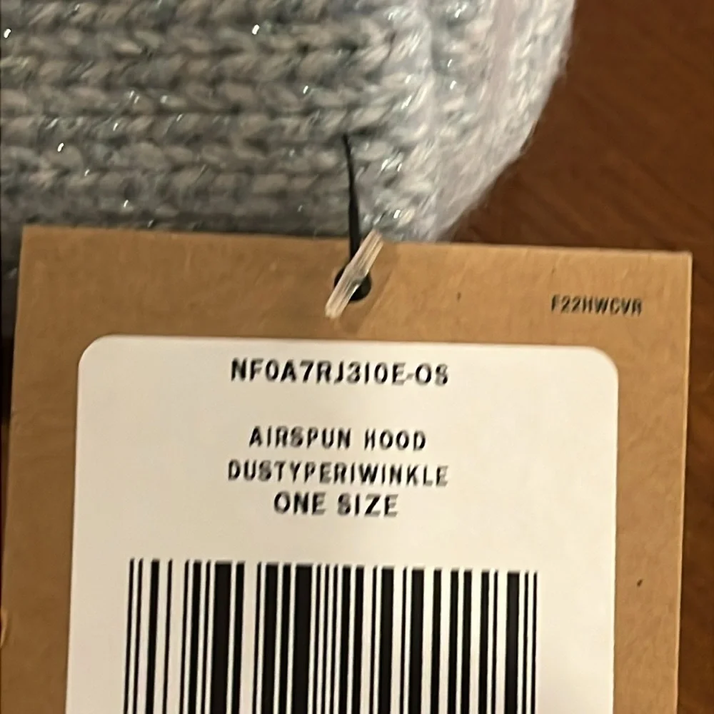 The North Face Airspun Hood Winter Dusty Periwinkle Sparkle new Women’s One Size